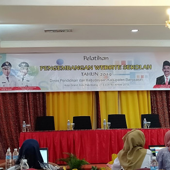 Pelatihan Pengembangan Website Sekolah Tahun 2019 Kabupaten 